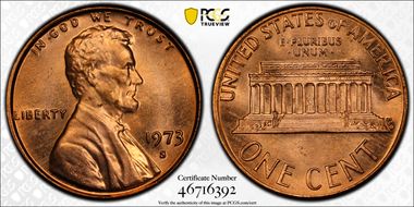 1973-S 1C MS64RD