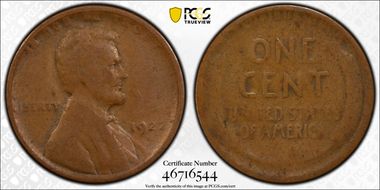 1922-D 1C Weak D VG8BN