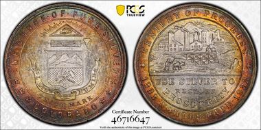 1933 CO SC$1 HK-870, Century of Progress MS66