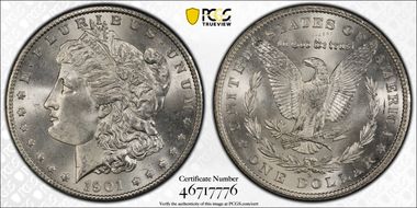 1901-S $1 MS65