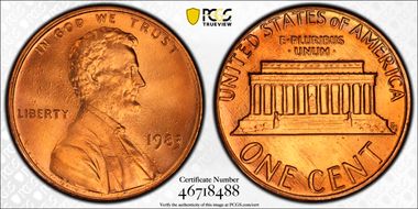 1983 1C MS68+ RD