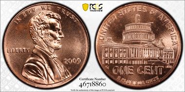 2009 1C Lincoln-Presidency MS66RD