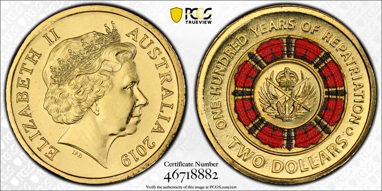 Cert 46718882 - Coin Image