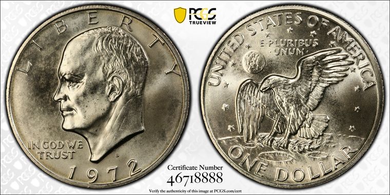 Cert 46718888 - Coin Image