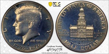 1976-S 50C Silver PR68CAM