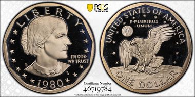1980-S SBA$1 PR69DCAM
