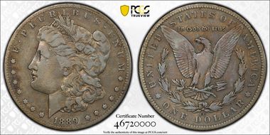 1889-CC $1 F12