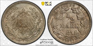 1917-F 1/2 Mk J-16 MS65