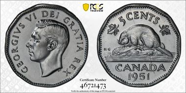 1951 5C High Relief N1