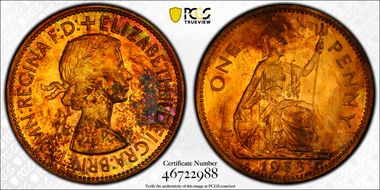 1953 1D S-4154 PR63RB