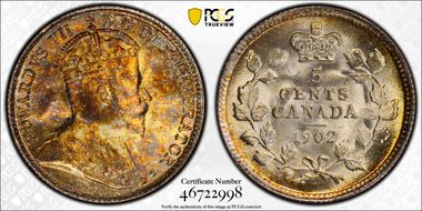 1902 5C MS65