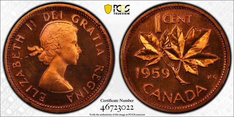 Cert 46723022 - Coin Image