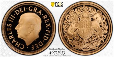2022 1/2 Sov Elizabeth II Memorial PR70DCAM