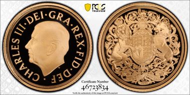 2022 1/2 Sov Elizabeth II Memorial PR70DCAM