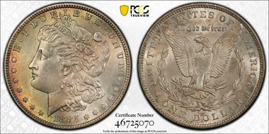 1885 $1 MS63