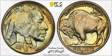 1931-S 5C MS66