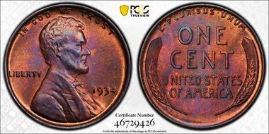 1934 1C MS65RB
