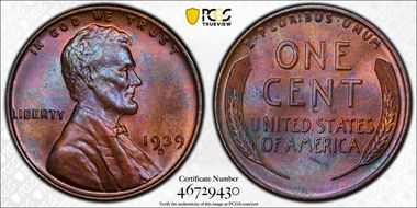 1939-D 1C MS65BN