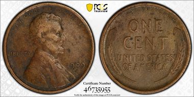 1909-S/S 1C S/Horizontal S N1BN