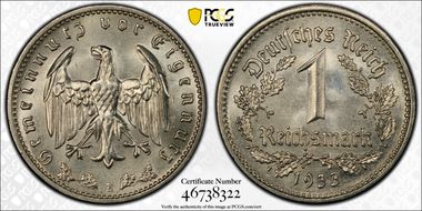 1933-E Mark J-354 MS65
