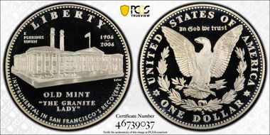2006-S $1 San Francisco Old Mint PR69DCAM