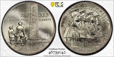 2017-D 50C Boys Town MS69