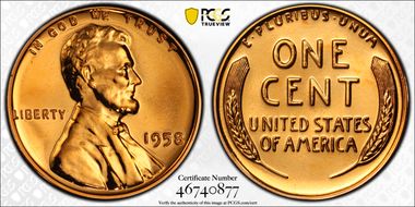 1958 1C PR67RD