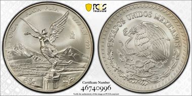 1999-Mo Onza Libertad Ag MS69