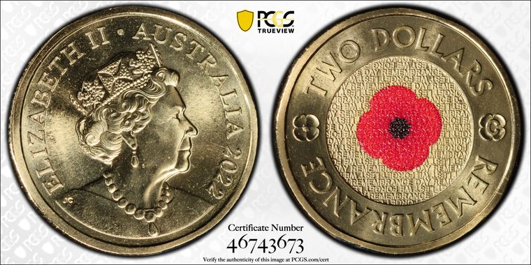 Cert 46743673 - Coin Image