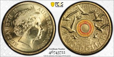 2018 $2 In Flanders Fields Colorized 30th Ann. $2 Coin MS67