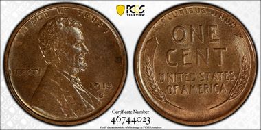 1915-S 1C MS63BN