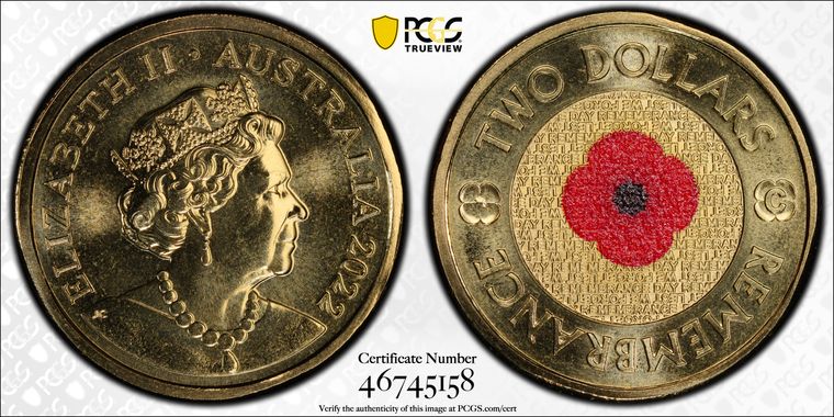 Cert 46745158 - Coin Image