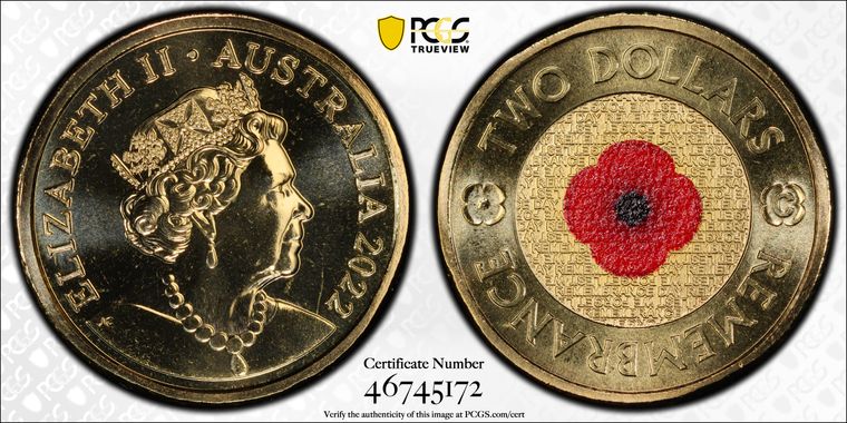 Cert 46745172 - Coin Image