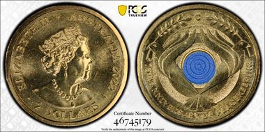 2022-C $2 Peacekeeping Colorized MS68