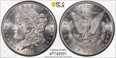 1894-S $1 MS62