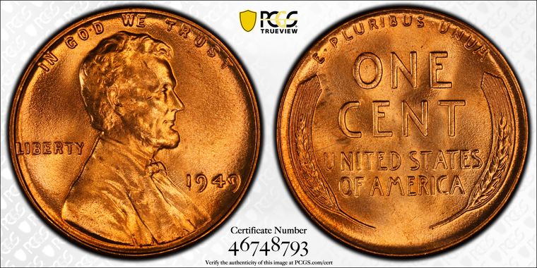 Cert 46748793 - Coin Image