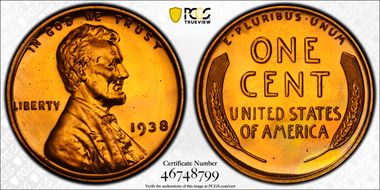 1938 1C PR66RD