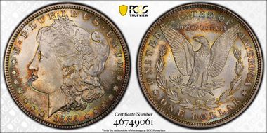 1885 $1 MS65