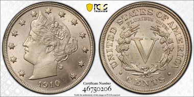 1910 5C MS65