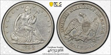 1858 50C N1