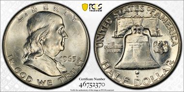 1963-D 50C MS63