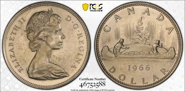 1966 S$1 Large Beads N1