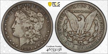 1893-O $1 F12