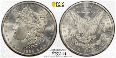 1884-CC $1 MS64