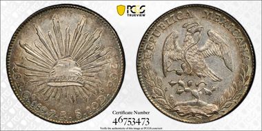 1897-Go RS 8 R Go80 MS61