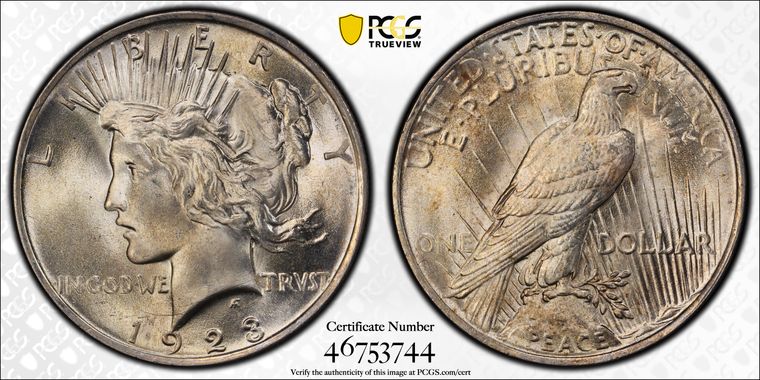 Cert 46753744 - Coin Image