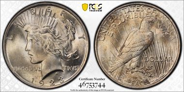 1923 $1 MS64