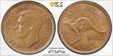 1952 (m) 1D MS63BN