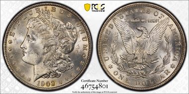 1902-O $1 MS63