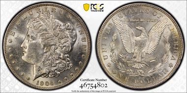 1904-O $1 MS62